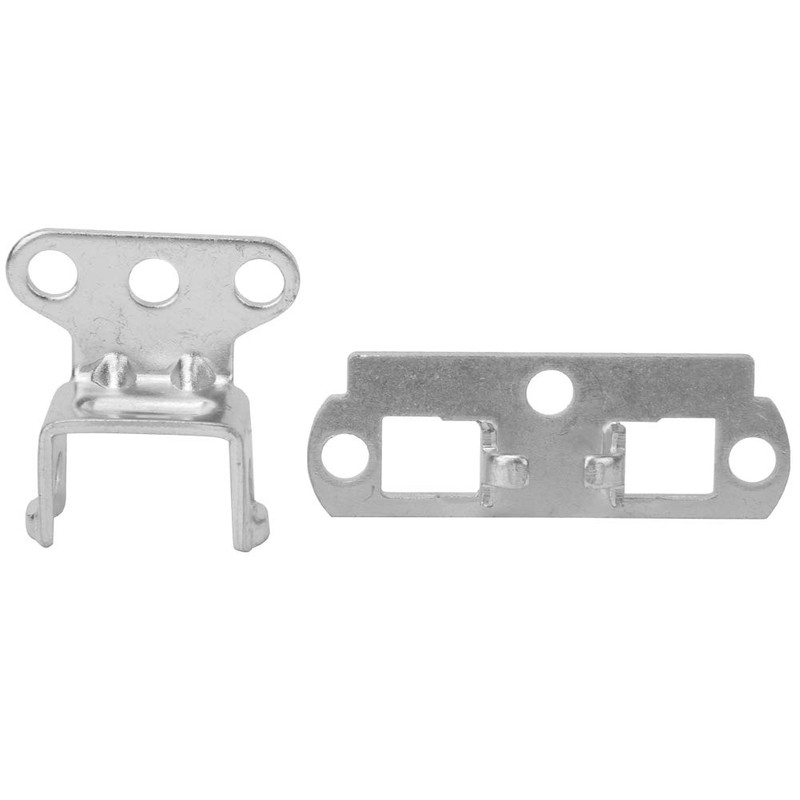 Multi-Level Folding Hinge, Zinc Alloy and Iron, Silver, 0-70 Degree
