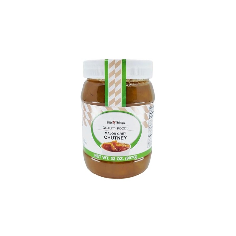 Bits N Things Mango Major Grey Chutney 32 oz. -