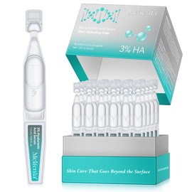 3% Hyaluronic Acid Serum,Hyaluronic Acid for Face Hydrated,Deep Moisturizing,Long-Lasting Hydration,Anti Aging Serum for Women 1.2ml×30