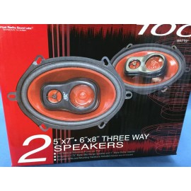 Roadmaster NEW Roadmaster VR3 RS570-680 5" x 7" / 6" x 8" Three Way Car Speaker Pair - 4ohm