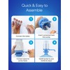 Brio Universal Water Bottle Pump | Manual Water Pump 1-5