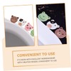 SHINEOFI 4pcs Toilet Seat Lifters with Cartoon Patterns Easy Installation