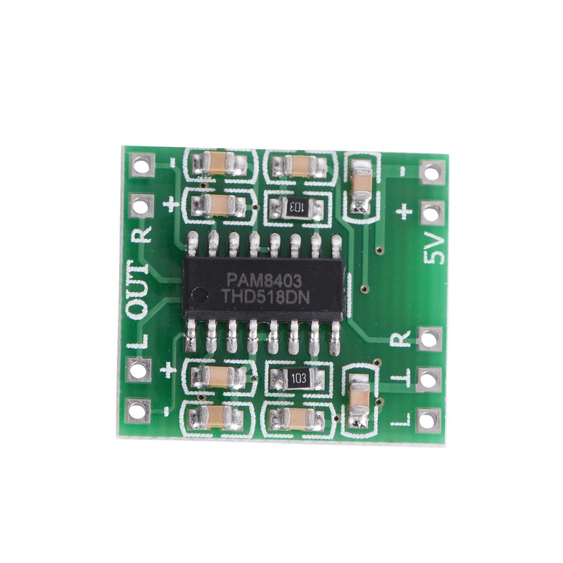 VKLSVAN 5pcs PAM8403 2*3W Class D Mini Digital Power Amplifier