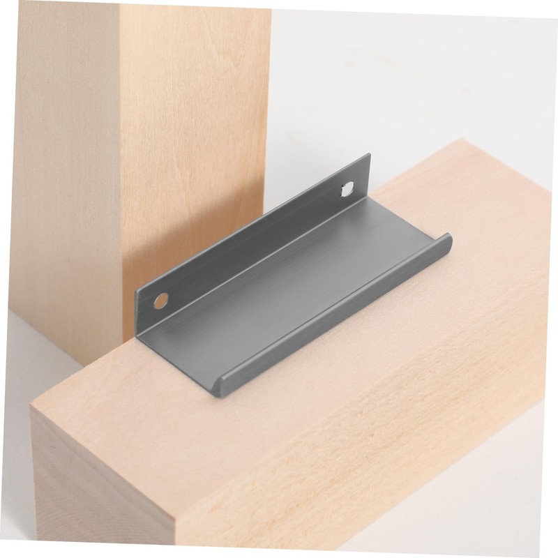 SEWACC 10pcs Invisible Handle Furniture Hardware Wardrobe Door Hardware Drawer