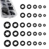 Zaky 200 pieces Internal Tooth Starlock Washers M3 M4 M5