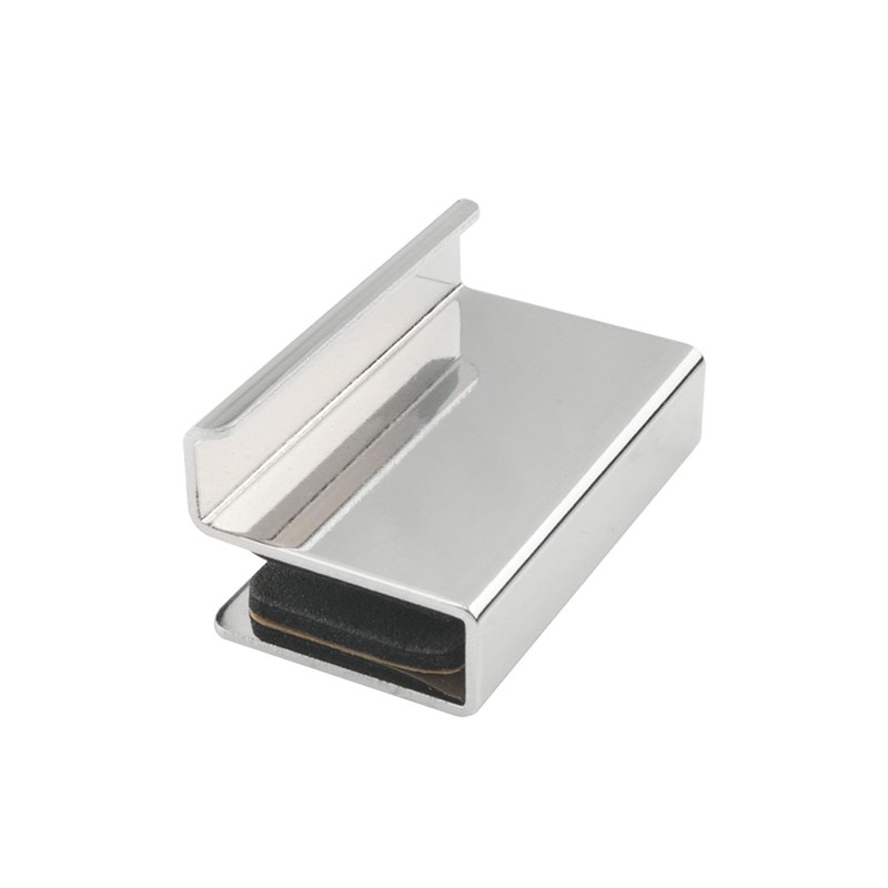 ITROLLE 2PCS 1.6'' Glass Finger Edge Pull Window Display Cabinet