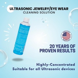iSonic CSGJ01-8OZx1 Ultrasonic Jewelry/Eye Wear Cleaning Solution Concentrate,Blue