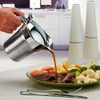 Gravy Boat, 450ml 304 Stainless Steel Double Layer Insulation Flavor