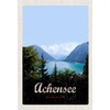 Ontrada Tin Sign 20 x 30 cm Curved Achensee Hiking