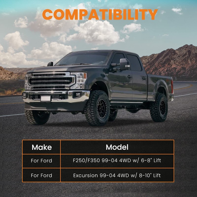 Front Track Bar Drop Bracket for Ford F250 F350 Excursion