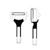 2Pcs Vegetable Peeler Stainless Steel Swivel Kitchen Peeler Tool for