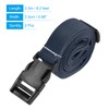 sourcing map Utility Strap with Buckle 1x98 Inch Polyester Quick