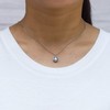 Philip Jones March (Aquamarine) Birthstone Necklace & Earrings Set Created