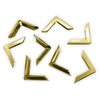 Gobrecht & Ulrich Pack of 40 Metal Book Corners /