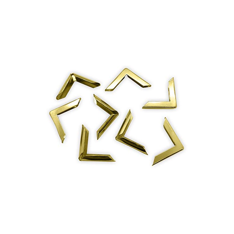 Gobrecht & Ulrich Pack of 40 Metal Book Corners /
