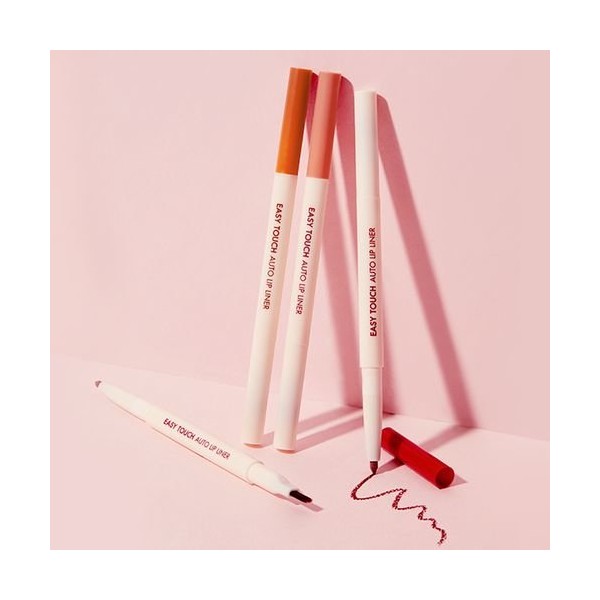 Tony Moly Easy Touch Auto Lip Liner, 02 Rose Pink