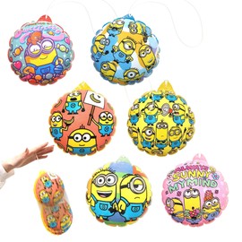 [Happy Festival Supplies] Minions Air Yoyo Prize Characters (Festivals/Events/Children's Associations/Stalls/Festivals) Individual Packaging, Cute [K-Bright Appreciation Card]