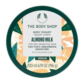 The Body Shop Almond Milk Body Yogurt, 48hr Moisturizer, for Sensitive and Dry Skin, 100% Vegan,6.98 Fl.Oz
