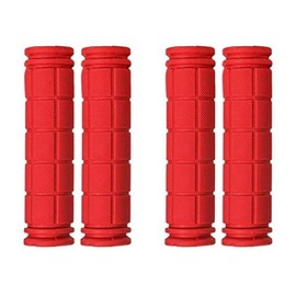 PLATT 2 Pairs Durable Anti-Slip Soft Rubber Bar Handle Grip Cover for Bike
