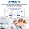 ZHEEYI Multipurpose 48" x 40" Positioning Bed Pad with Reinforced
