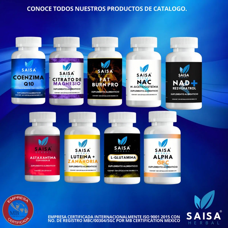 Taurina 400 Mg 120 Cpsulas Saisa Herbal Sabor Sin sabor