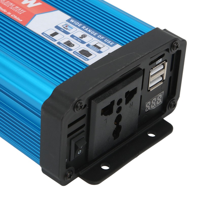 Car Power Inverter Pure Sine Wave 300W Continuous Dual USB