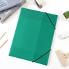 SKYDUE 4 Stück Sammelmappe A4, Postmappe A4 Schule, Mappe Aus