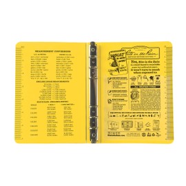 RITR リングバインダｰ1/2キャパシティｰ イエロｰ 200