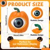 Fuutreo 2 Pcs Eyeballs Halloween Decorations 6 Inch Pumpkin Eyeballs