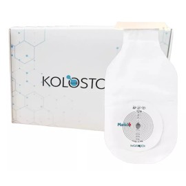 Kolostomi Pack 2 bolsas Kolostomi com 10 pz para adulto Colostomia Blanco