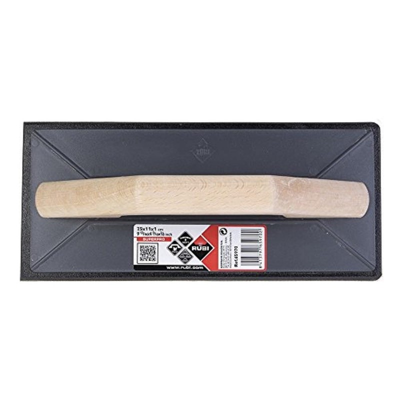 RUBI 65970 | Wooden Handle Rubber Grout Float | for