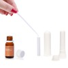 ZIOJOVK 12 Sets Essential Oil Aromatherapy Tubes Inhaler Sticks Blank