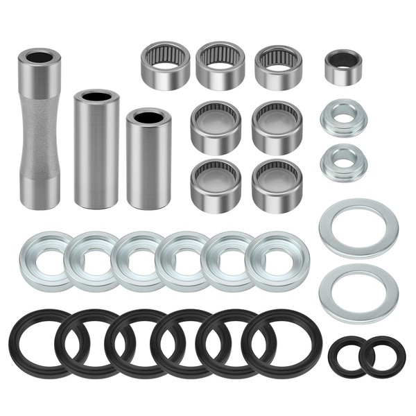 JAVIK Rear Shock Linkage Bearing Rebuild Kit w/Connecting Rod Collar