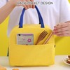 Bolsa Almuerzo Grande Con Lindo Pato Y Pies, Lonchera Termica