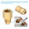 PATIKIL Brass Pipe Fitting, 1/4" G Female x 5/16" Flare