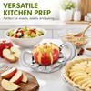 12-Slice Apple Cutter & Corer for Kitchen Prep – Stainless
