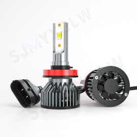 SJMYXCLW For Toyota Tacoma Crew Cab Pickup 4-Door 2016-2023 LED Headlight Fog Light Bulbs