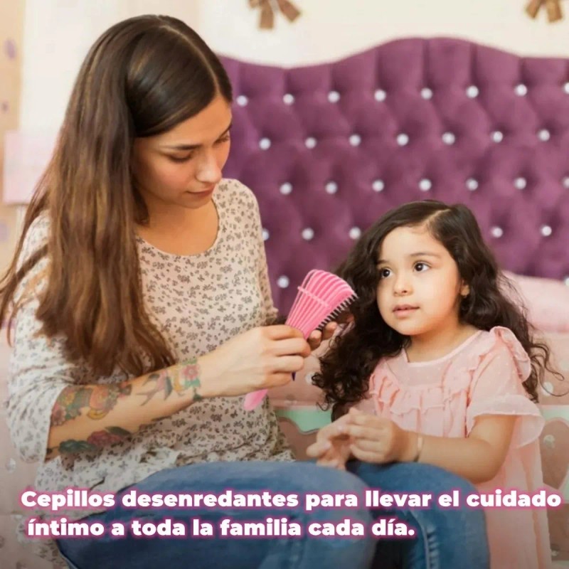 Peine De Masaje De Pulpo Adecuado Para Cabello Rizado Y