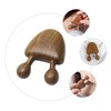 Mikinona 1pc Wooden Facial Massager Comb Acupoint Massage Tool Guasha