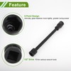 HOPESPANNER Universal 220mm Impact Socket Durable Hardware Tool CR-V 1