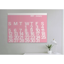 The Wall Calendar Year 2026 Color- Giant Wall Calendar 48" x 36" - 12 Month Modern Calendar - Different Color Every Month