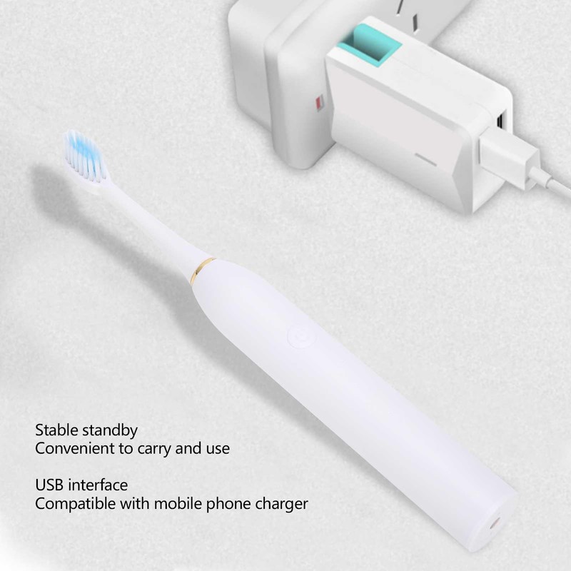 Rechargeable Electric Toothbrush Travel Portable Sonic Cleaning Toothbrush Oral Care