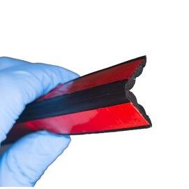 Inside & Outside Corner Trim, Peel and Stick Wall Molding Trim 3D DIY Decorative Lines for Wall Floor Window Door Ceiling and More,Flexible,Self-Adhesive,1.5in x 16ft, Black