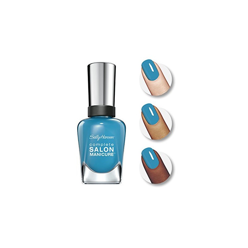 Sally Hansen Complete Salon Manicure, Blue Chip, 0.5 Ounce