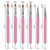 YPYMOD Pack of 6 Double End Nail Brushes, Nail Design