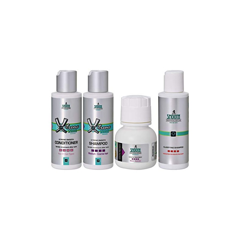 Forever Smooth - Keratin Treatment 4oz Small Kit for Coarse
