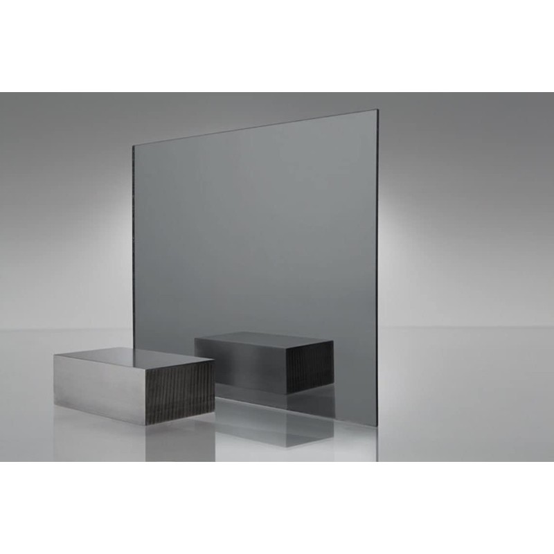 AZM Displays 1/8" (3mm) Black Mirror Acrylic Plexiglass Plastic Sheet
