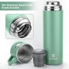 Vacuum Insulated Flask 700ml/23.6oz Stainless Steel Thermo Bottle with Cup