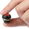 RUNCCI-YUN 7pcs 12mm Waterproof Momentary Push Button Switch, Mini Push