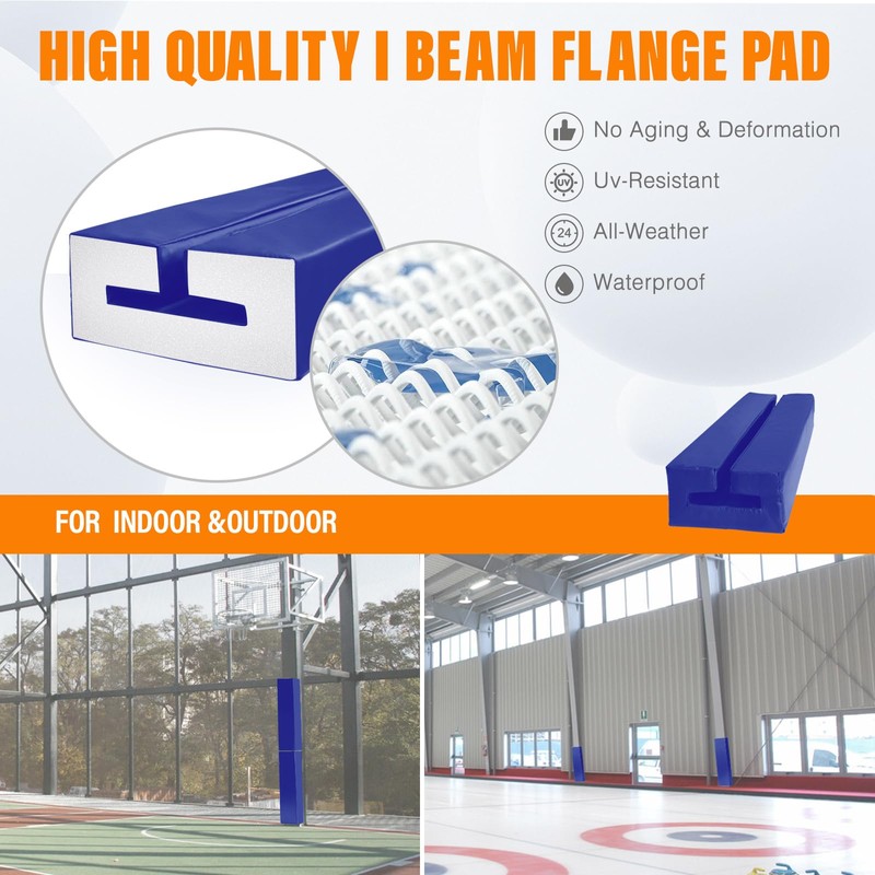 PROGOAL 5 Inch I Beam Flange Pad - 3FT High